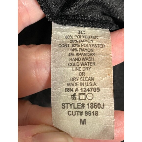 IC by Connie K Geometric Asymmetrical Tunic Jacket Artsy Lagenlook Size M - Picture 5 of 13